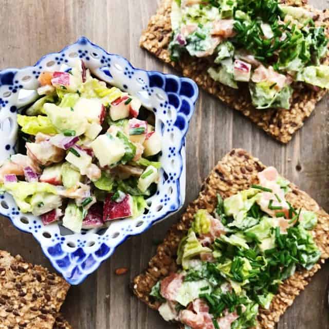 salade saumon avocat