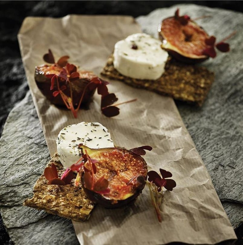 figue chaude au chèvre