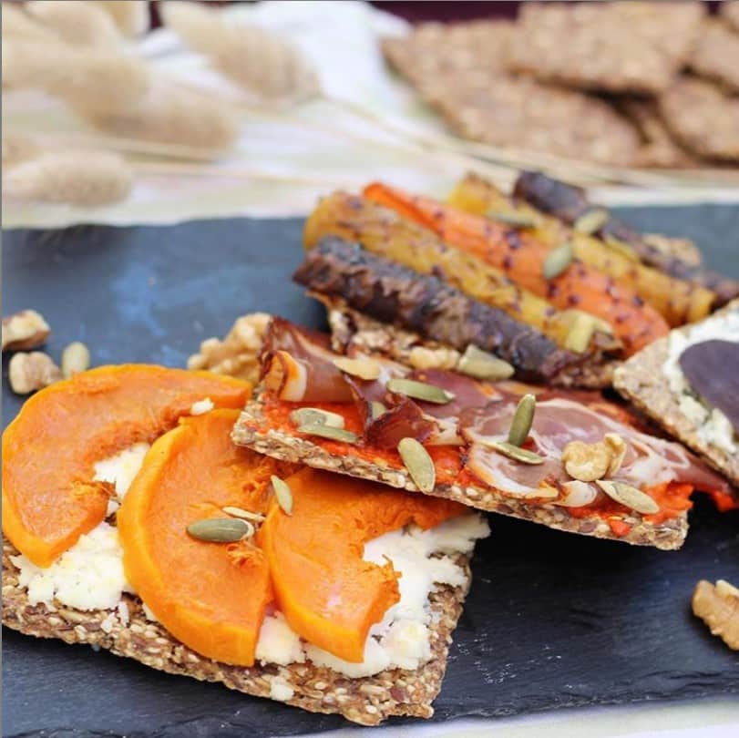 légumes croquant et pata negra