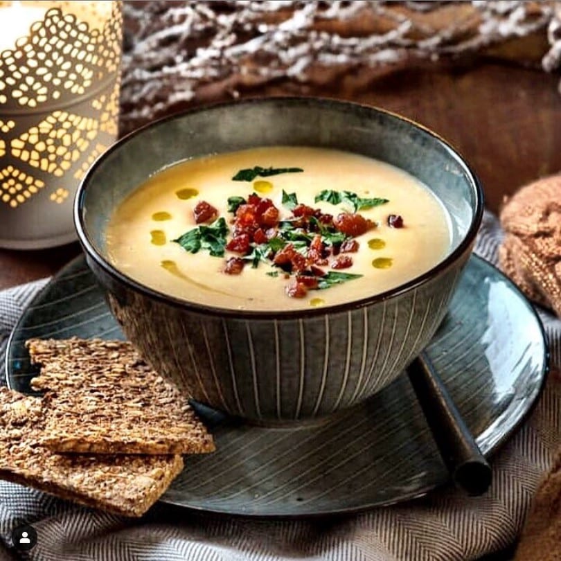 velouté de courge curry coco